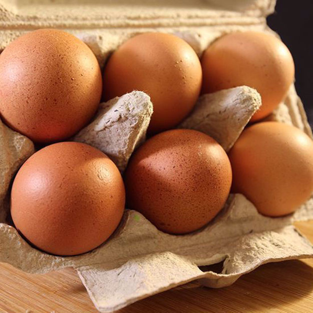 Afbeelding van 6 Verse Eieren vrije uitloop